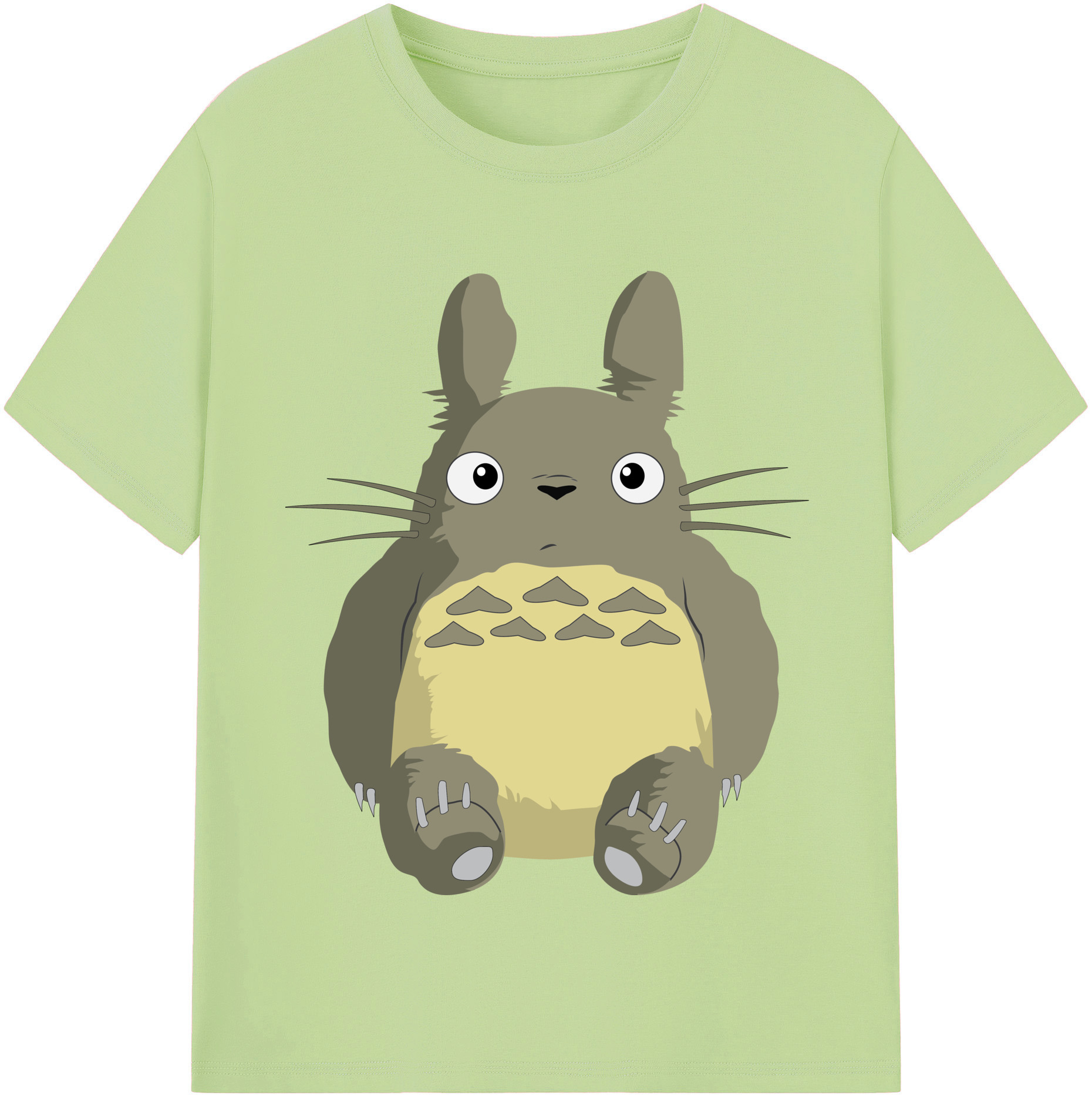 （画像用） となりのトトロ 草壁メイ 草壁サツキ My Neighbor Totoro Satsuki Kusakabe Mei Kusakabe 綿100％半袖Tシャツ（フロントプリント）